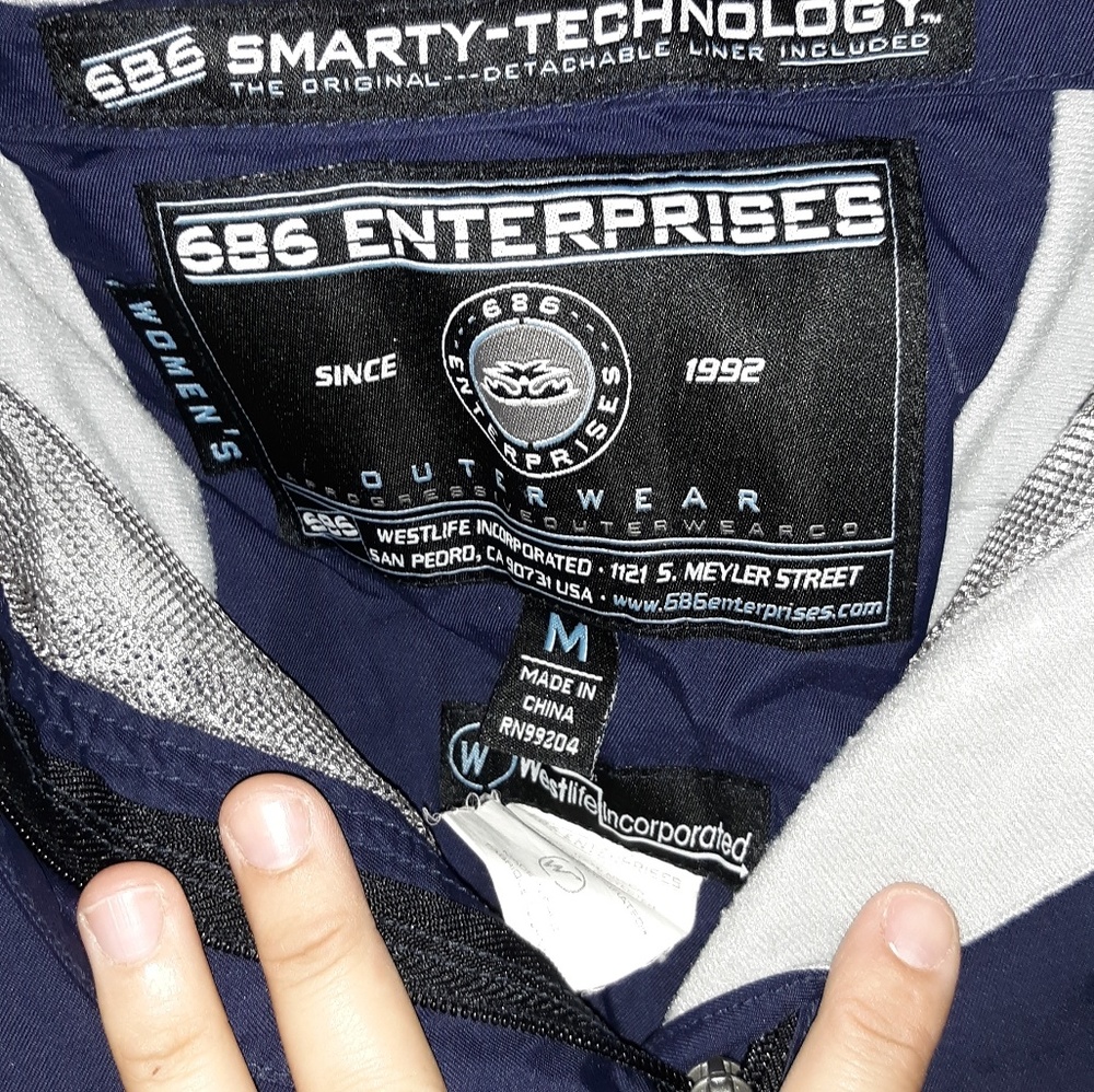 Navy Blue 686 Snow Boarding Pants